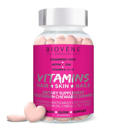 Biovene Vitamins Hair - Skin - Nails
Strawberry Taste