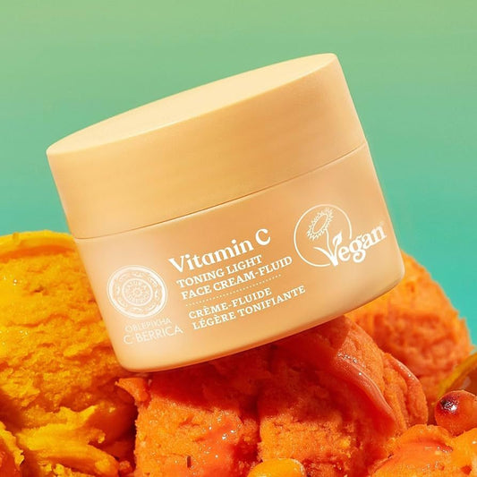Oblepikha C - Berrica Vitamin C 
Tonning Light Face Cream Fluid